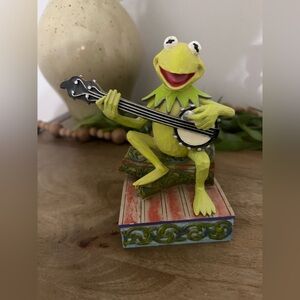 Jim Shore Kermit with Banjo Figurine